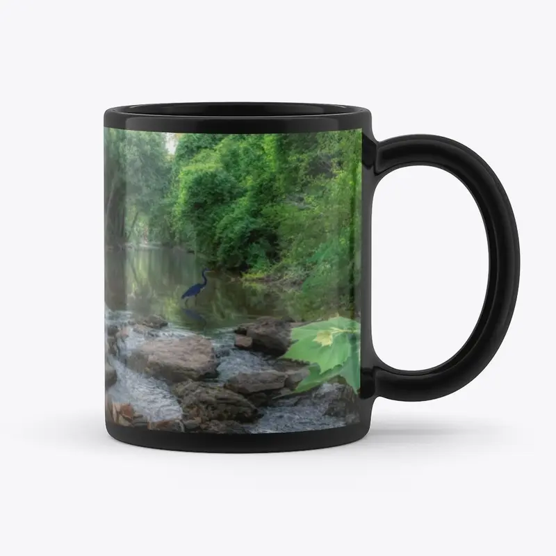 Blue Shell Streaming Coffee Mug